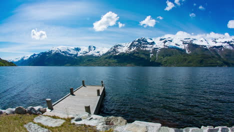 la hermosa naturaleza de noruega.