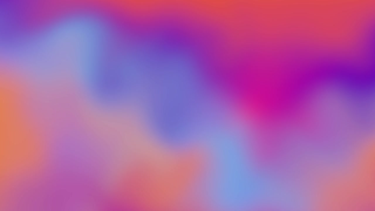 Colorful Abstract Gradient Background with Blurred Red, Blue, and Purple Hues – Flowing Liquid Texture with Defocused Shapes for a Dynamic, Glowing, Vibrant Effect