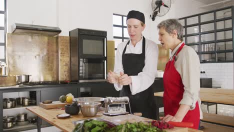 Chefs-making-pasta-dough