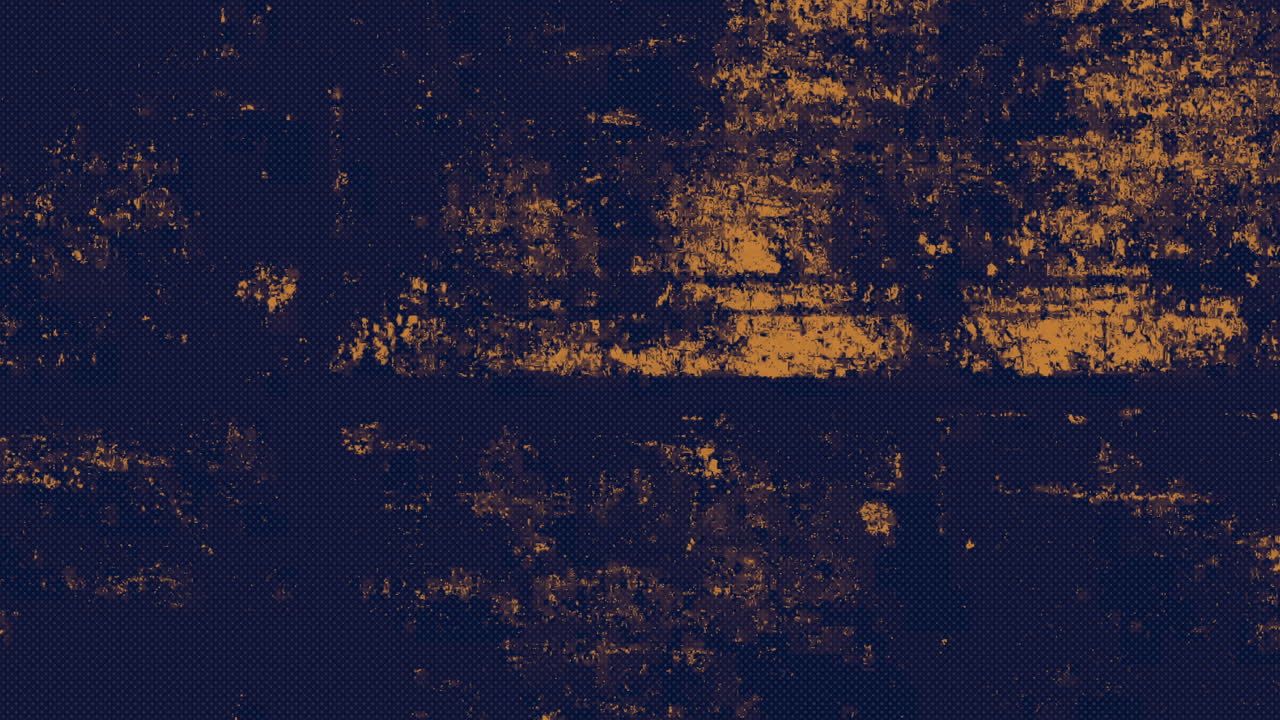 A dark blue fabric with overlapping circles in a diagonal arrangement. The circles create a harmonious pattern on the rough, textured surface