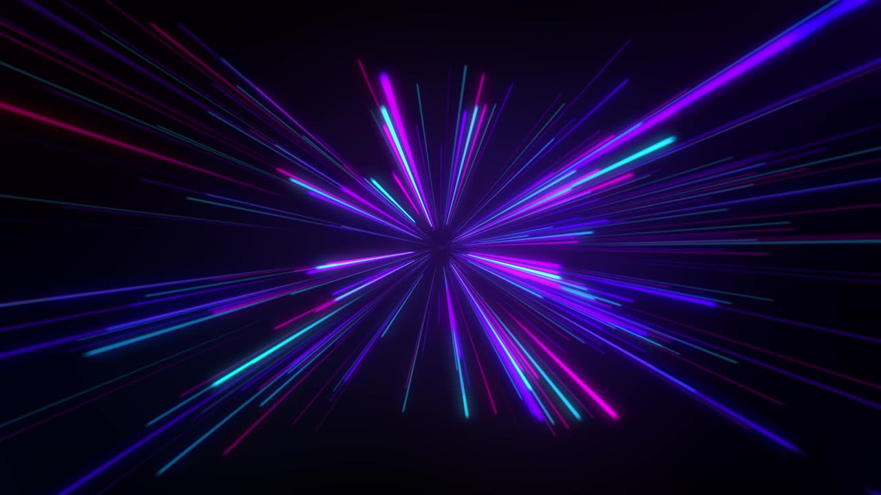 추상적인 애니메이션 원형 기하학적 배경