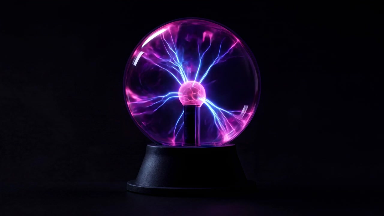 Sfera al plasma di energia elettrica