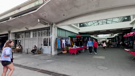 exploring vibrant market stalls in bordeaux, france