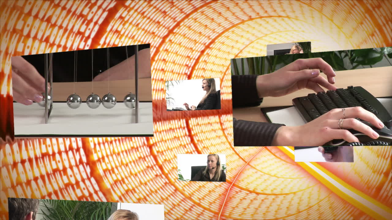 비즈니스 영상 루프 원활한