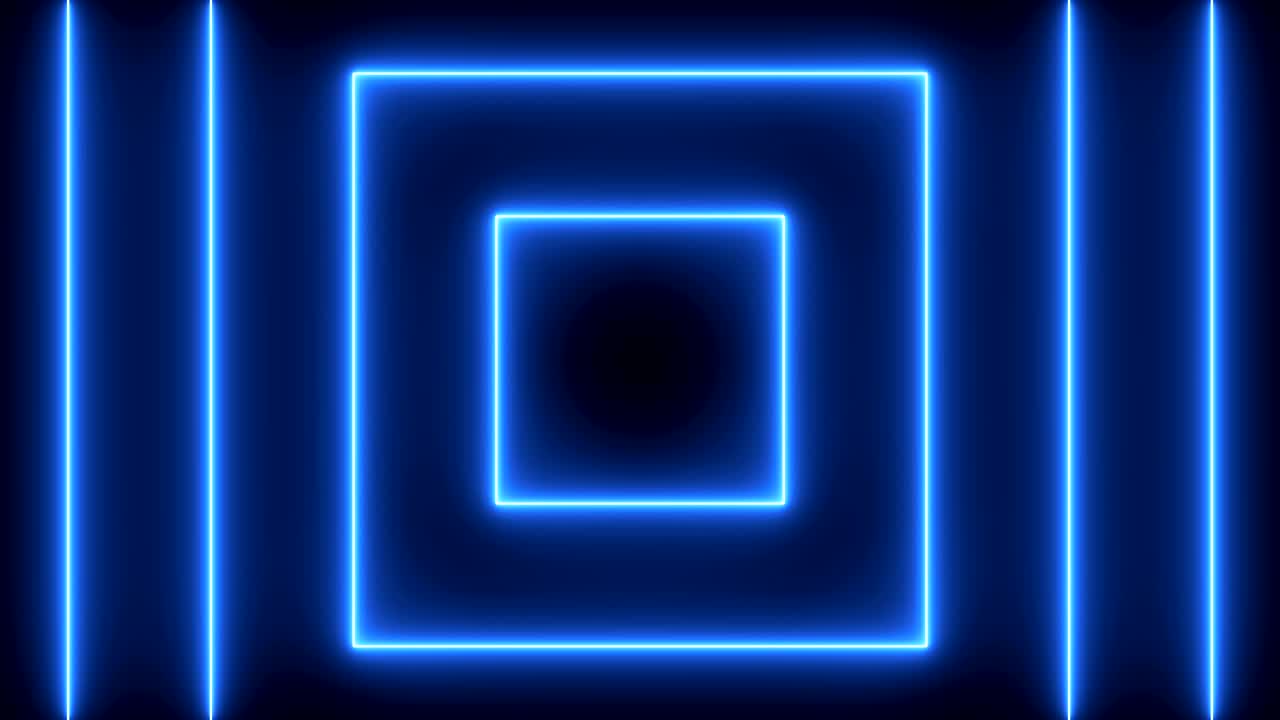 fondo abstracto con cuadrados de neón