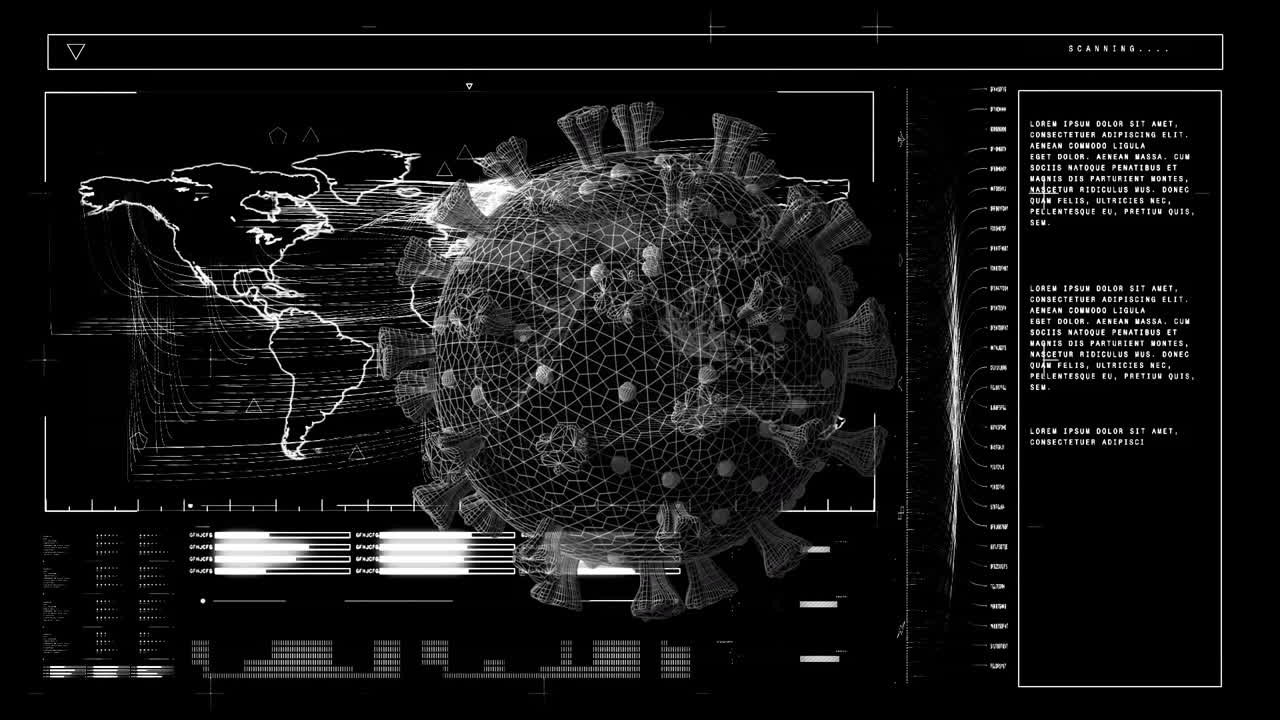 Animation of falling stars over christmas tree