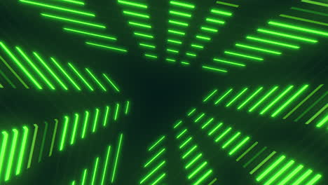 neón verde patrón espiral 3d que exuda movimiento y profundidad