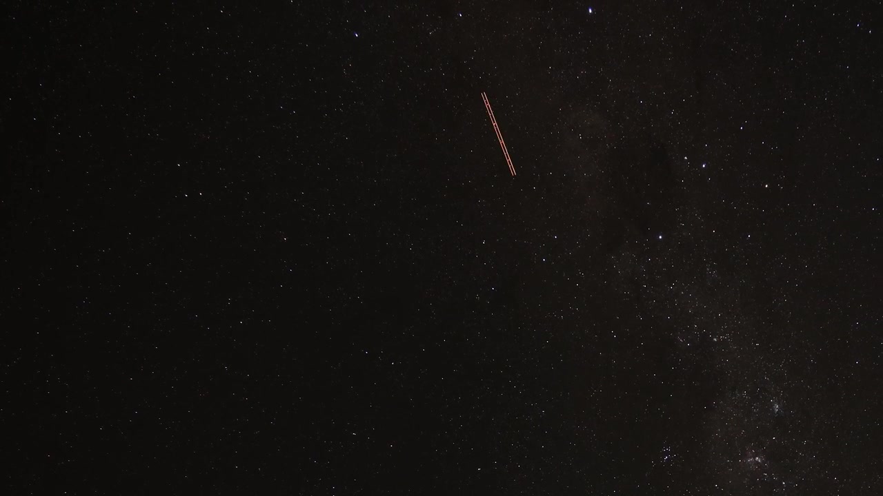 Stars and Milky Way in night sky