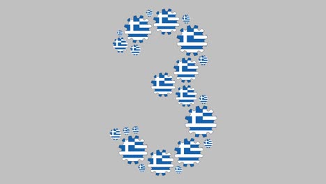 número griego tres