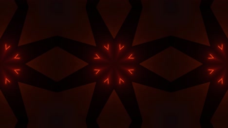patrón geométrico de neón abstracto
