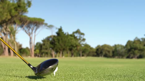 golfer playing golf