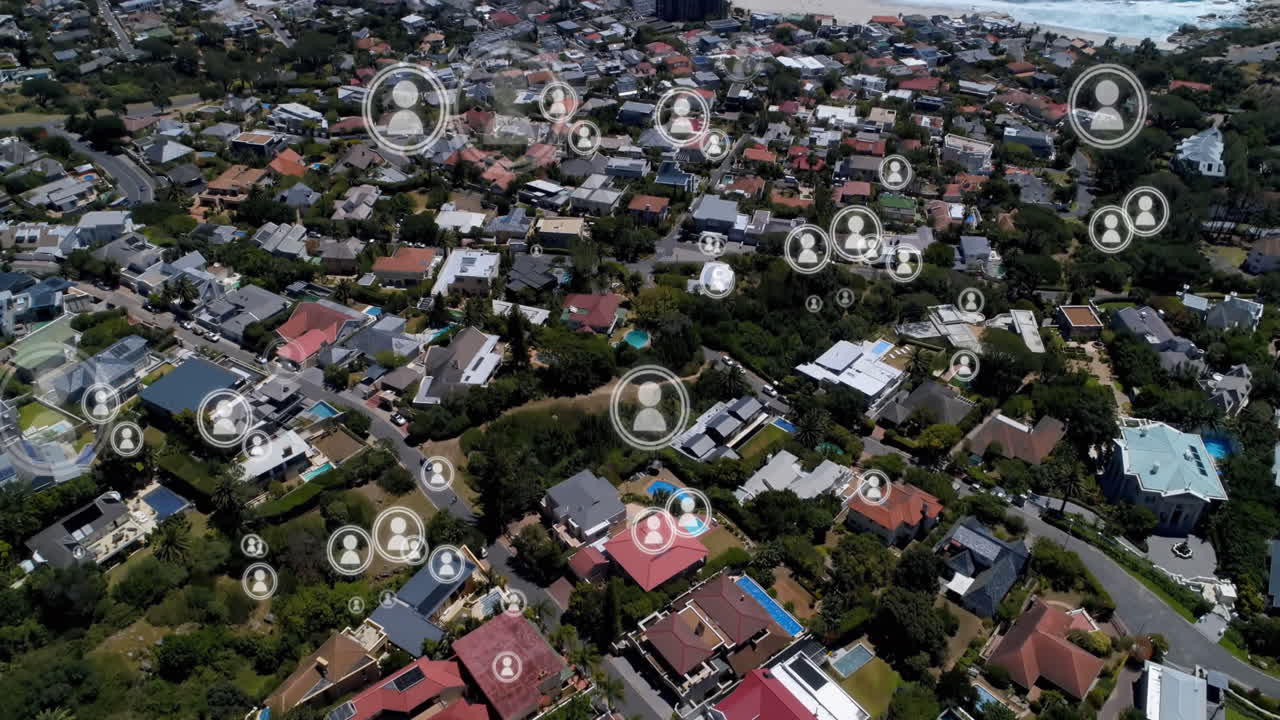 소셜 미디어 연결 4k