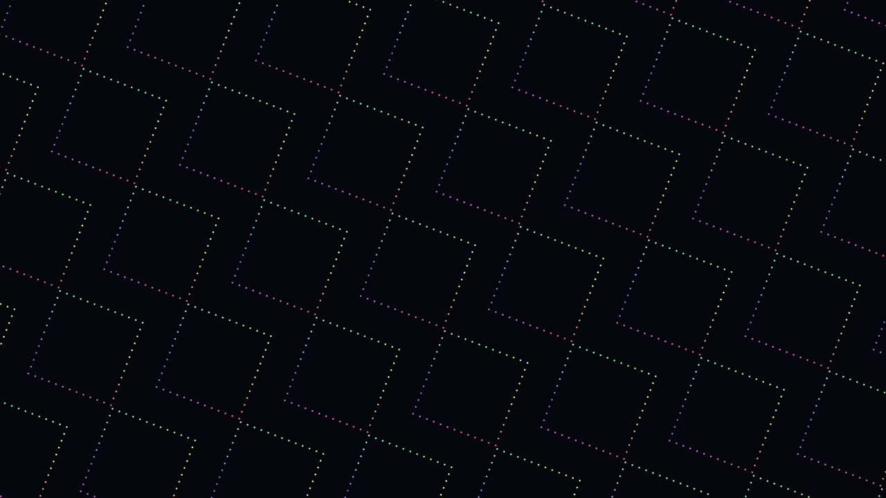 색의 사각형으로 된 대각선 패턴