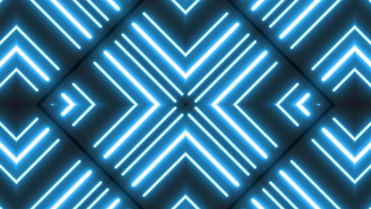 patrón geométrico de neón abstracto