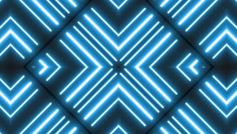 patrón geométrico de neón abstracto