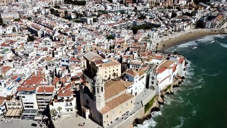 town of sitges in spain