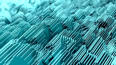 abstract waveform. 4k uhd animation.
