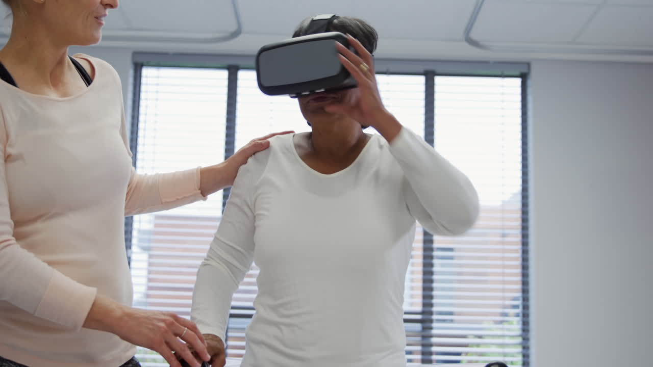 Physiotherapy session at a hospital