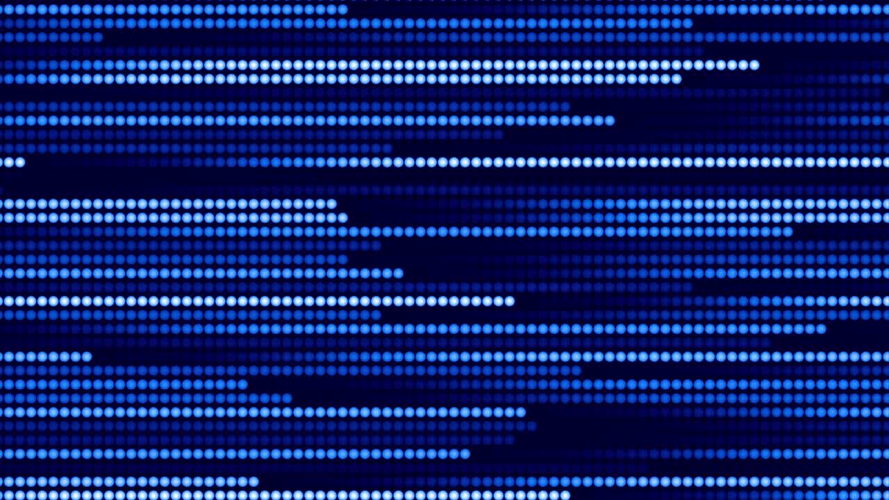 tiras de luz de led abstract. línea de neón azul patrón de línea digital. superficie futurista de un espacio cibernético.