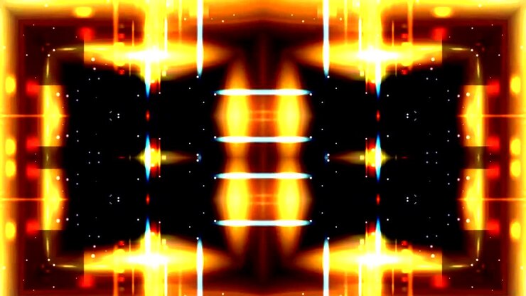 VJ Loop Kaleidoscope Motion Background