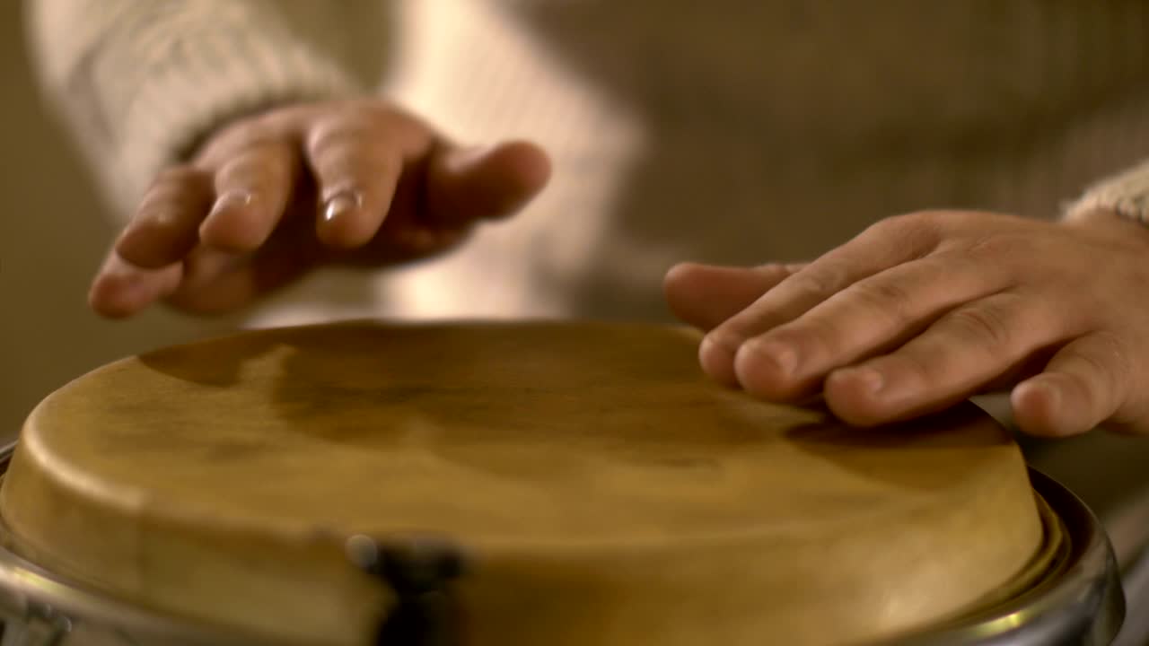 baterista en un concierto