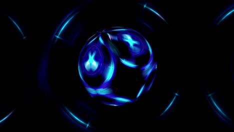 4k 3d hud sphere interfaces, hi-tech futuristic display hologram for intro, hud cyber security, digital data network communication, sci-fi hologrphic, future technology network concept. seamless loop.