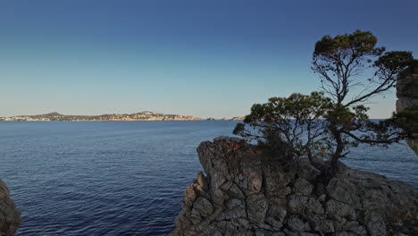 coastal view of islands and rocks