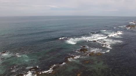 sea waves aerial view. abstract nature background