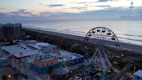 carolina beach nc, carolina del norte paseo marítimo parque de atracciones antena-1
