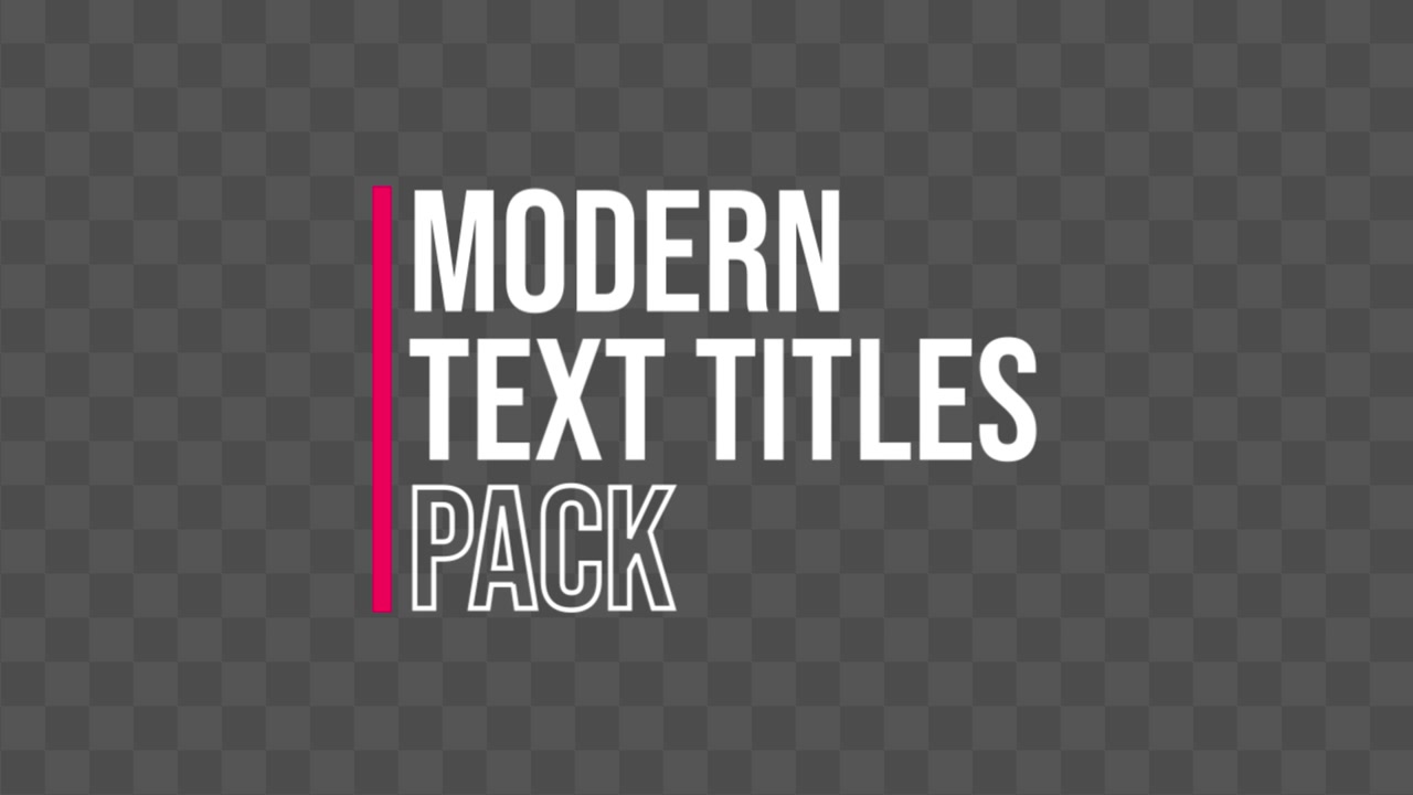 Clean Text Titles 01
Adobe Premiere Pro 2023
Resolution 3840×2160