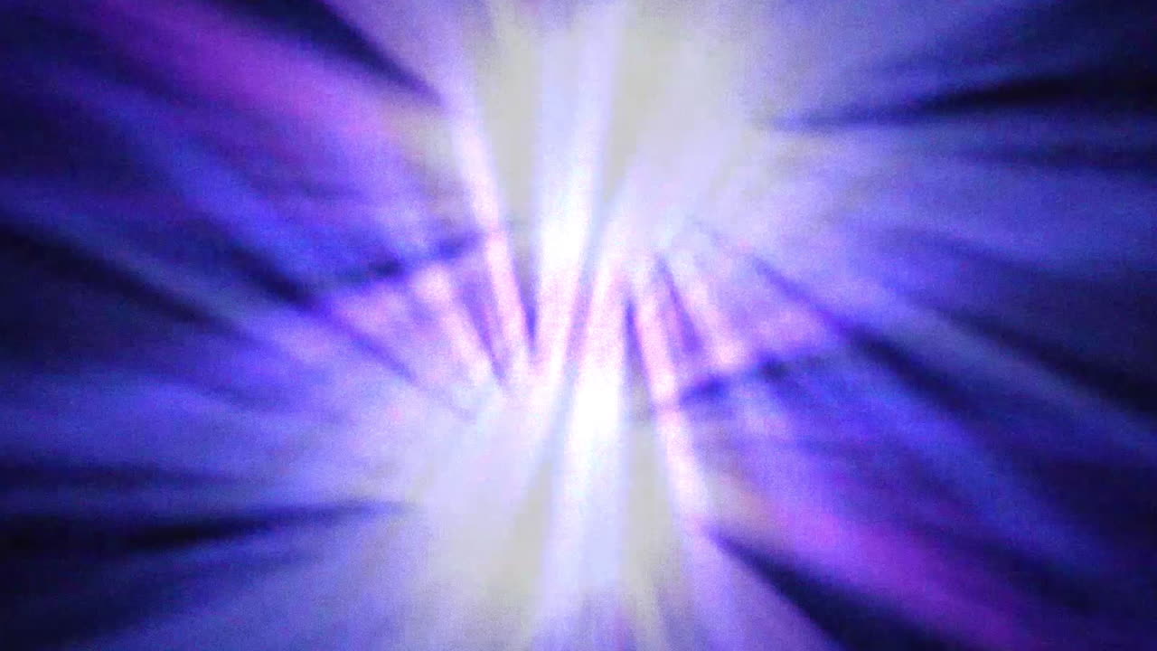 Dynamic Abstract Light Leaks with Purple and Blue Hues