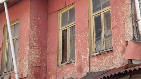 old red brick building with windows