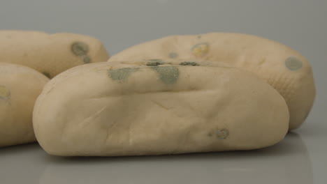 dolly sin manchas de moho verde en sándwich de pistola