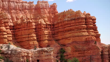 Bunte-Geschichtete-Felsformationen-Im-Bryce-Canyon-Nationalpark,-Utah