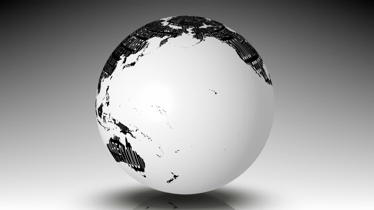 컴퓨팅 단어들의 세계가 회전하고 있습니다.