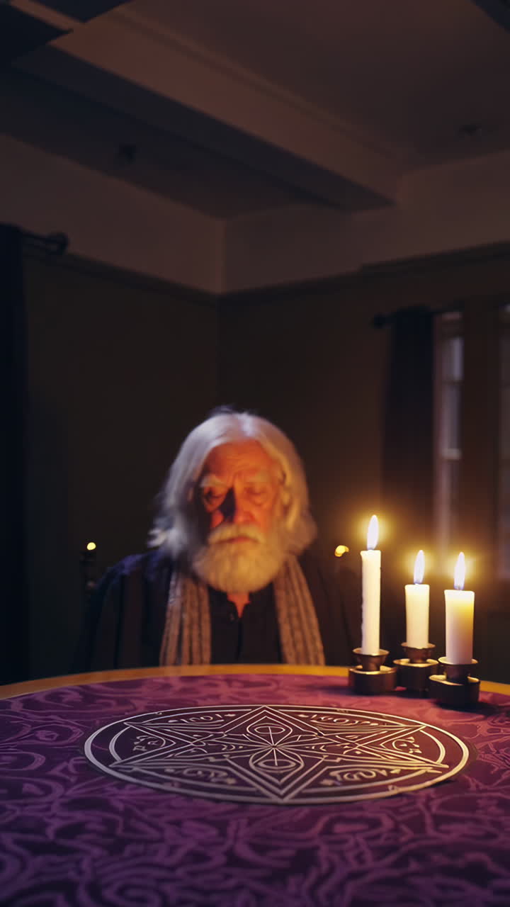 Mystic at a Spiritual Table