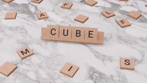 Cube-word-on-scrabble