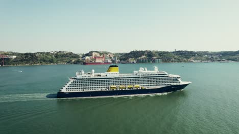 cruise ship in port