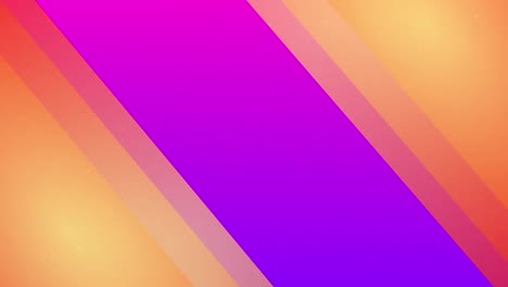 Orange-stripes-moving-against-purple-background