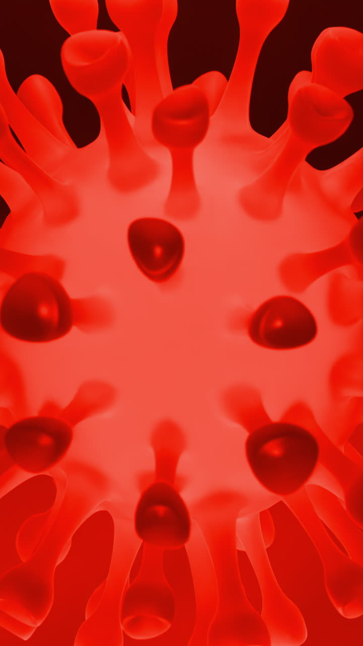 modelo 3d de un virus