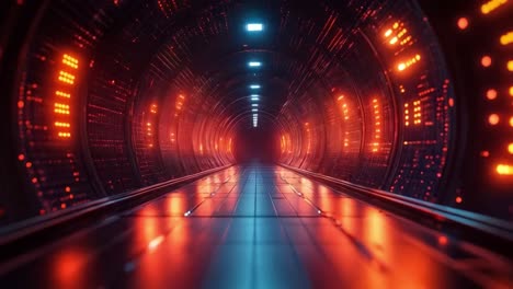 futuristic tunnel