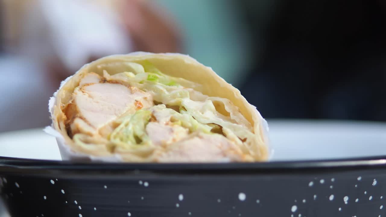 El envoltorio de pollo