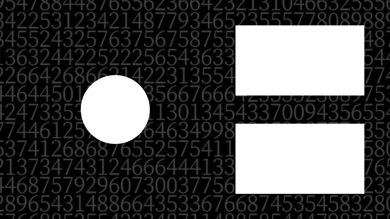 Random number end card ending screen motion graphics