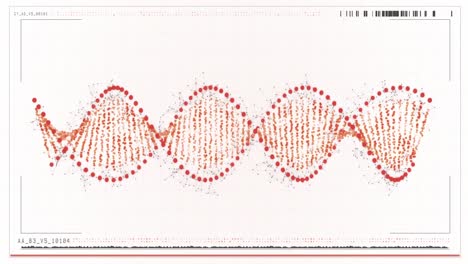 estructura de adn generada digitalmente