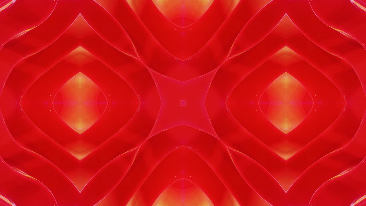 파동, 다채로운 그라디언트와 함께 칼레도스코프와 같은 액체 파동 패턴, 3d 세련된 추상 루프 bg, 반이는 액체 유리의 파동 대칭 구조, 4k 트렌디한 다채로운 액체 애니메이션.