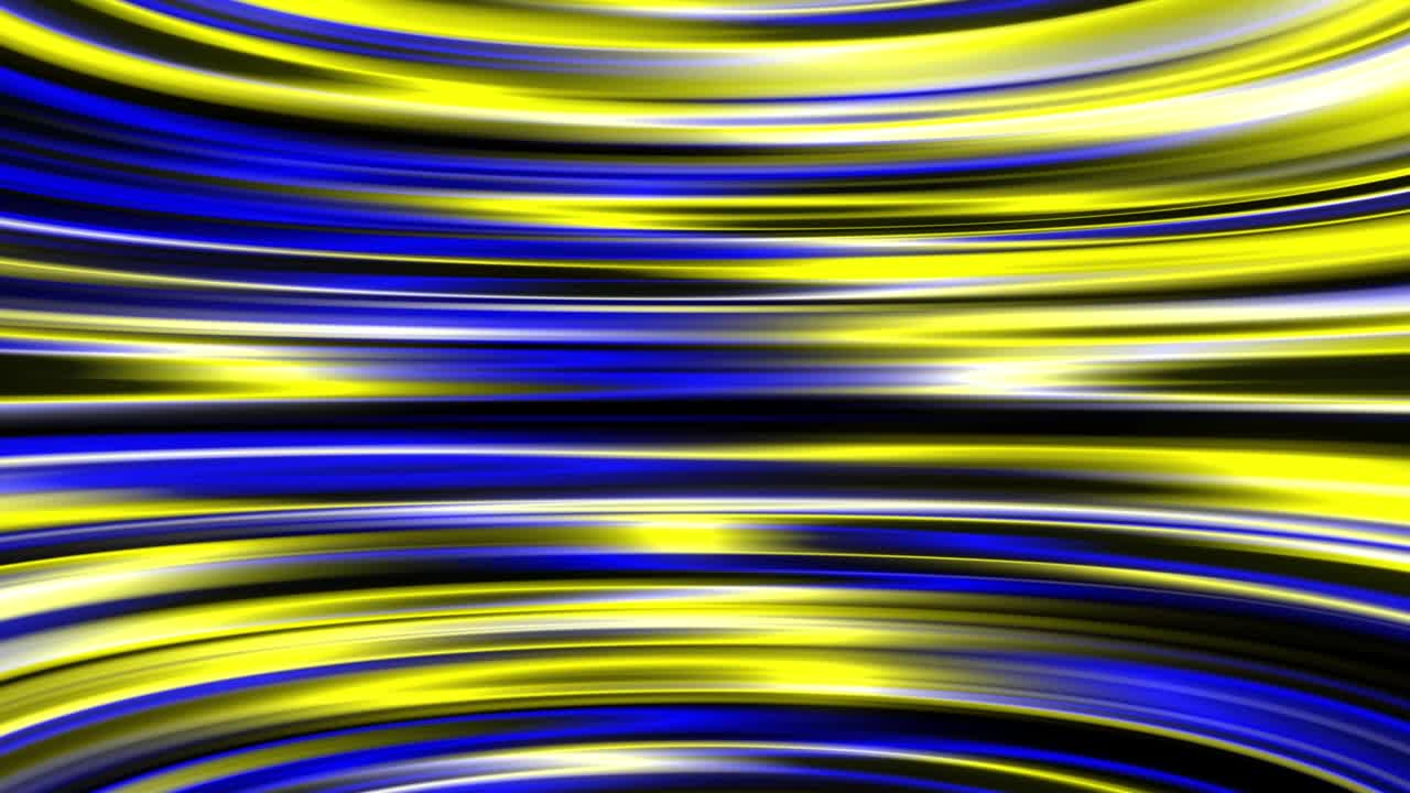 Abstract red colorful curve line glowing stripes background.4k silky clean curve