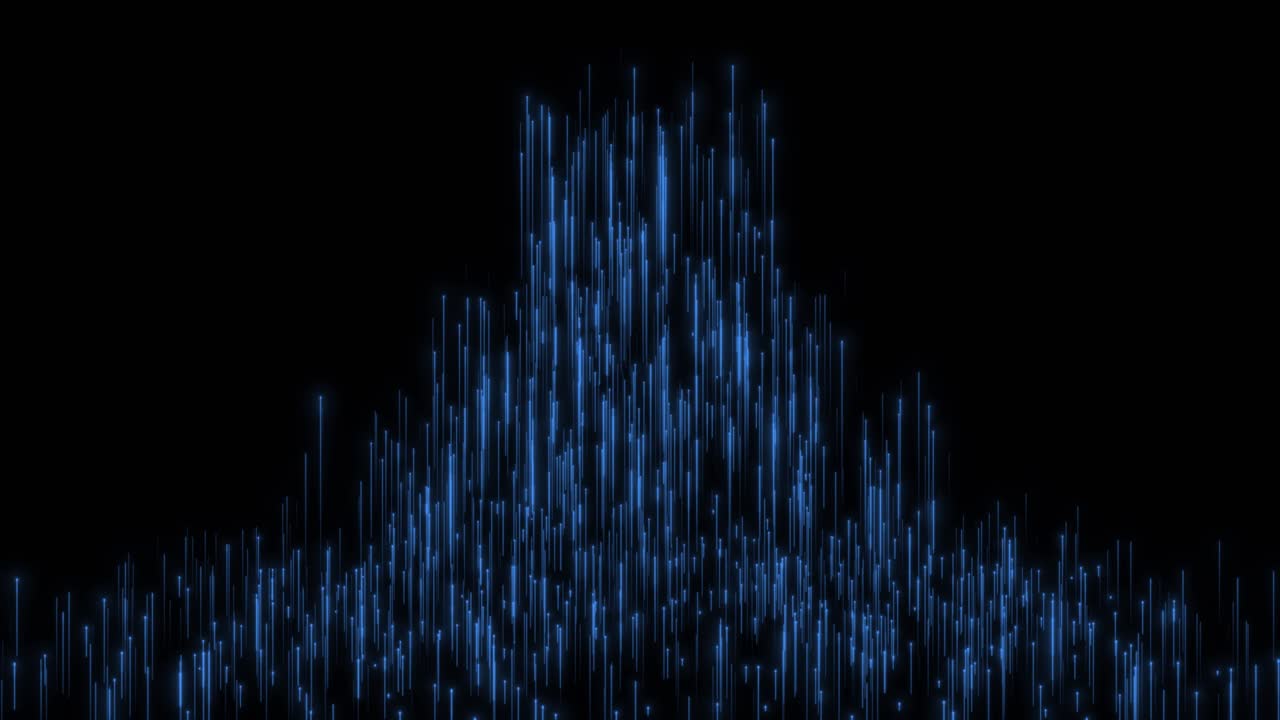 Line surface grid laser beam running cyberspace network data flowing concept cyber big data flow