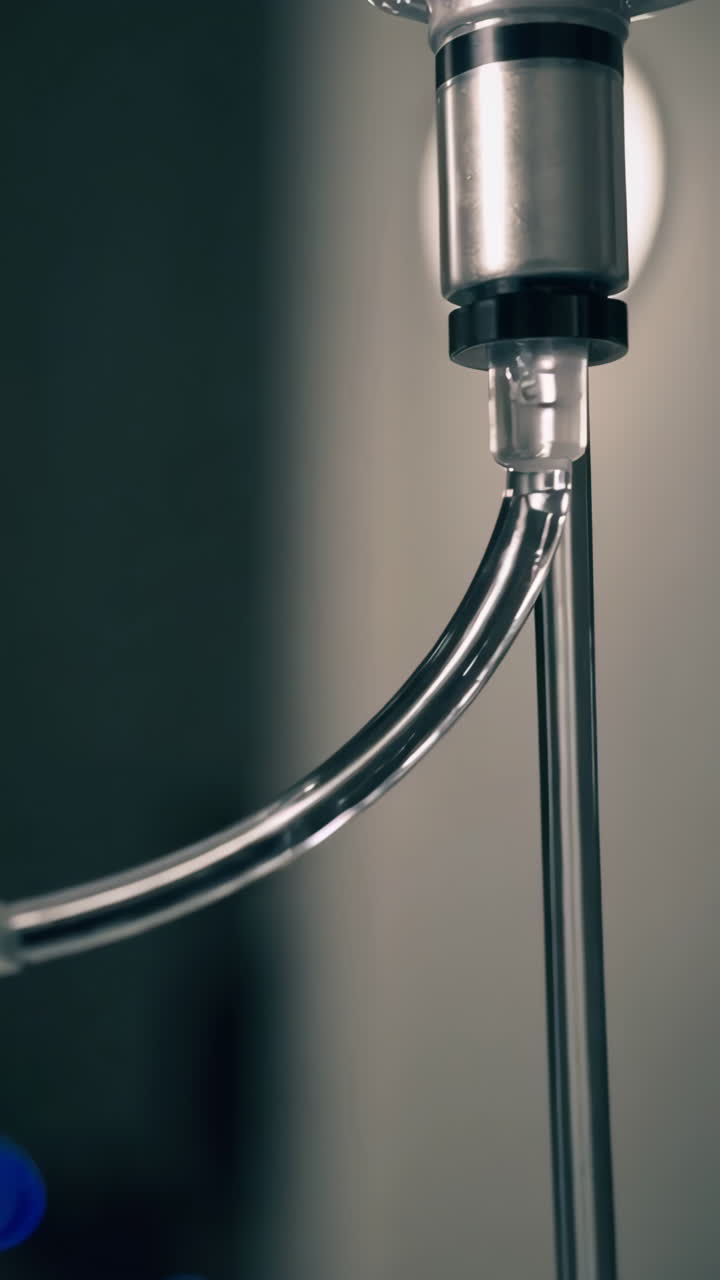 IV Drip Equipment Close-up