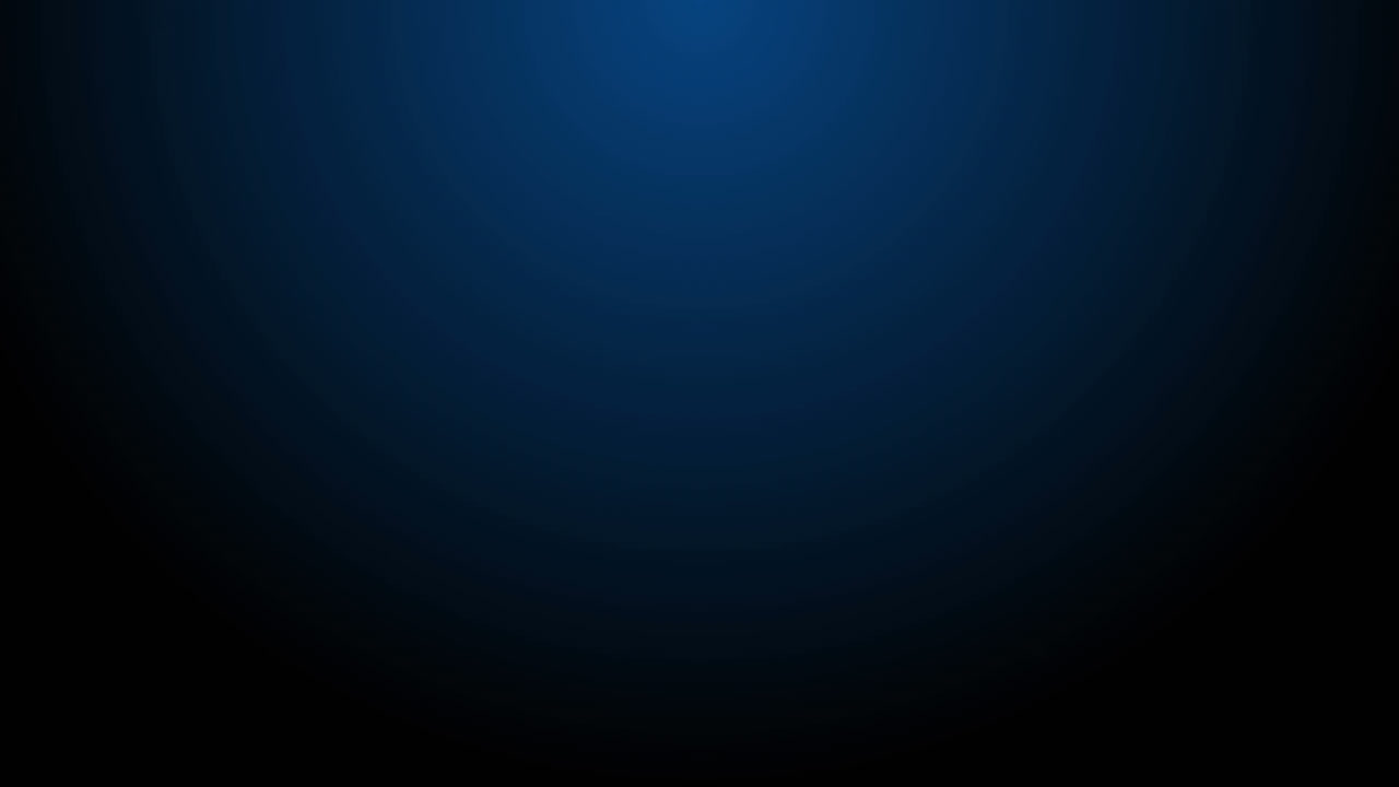 Animation of molecules over blue dots on navy background