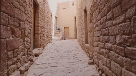 interior views of the al ula old town ancient mud buildings, north western saudi arabia